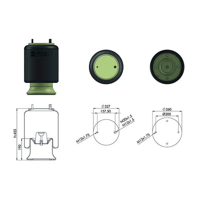 FREHAUF DORSE METAL PİSTONLU