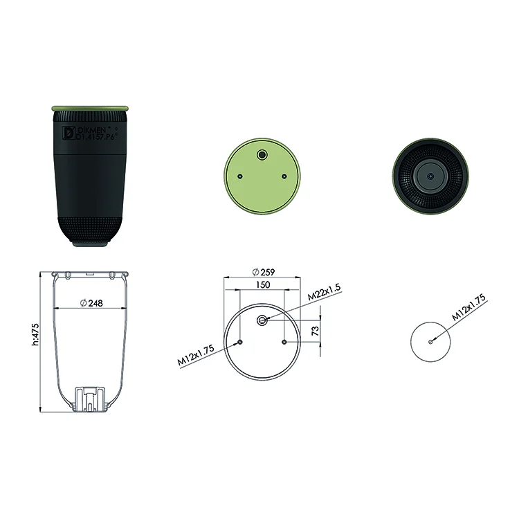 SCHMITZ DORSE İKİ DELİK  PLAST...